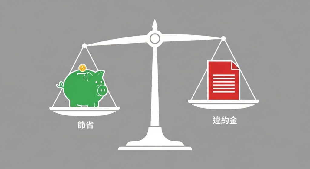 車貸違約金的權衡利弊