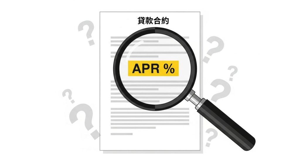 貸款合約利率陷阱注意